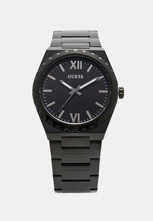 reloj guess negro elegante para hombre barato